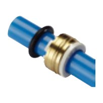 Fluidfit HCAS-H Brass Cartridge (Half) — Inch