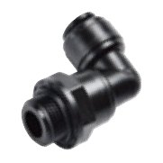 Fluidfit HRPL-G Swivel Male Elbow (BSPP) — Metric