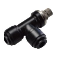 Fluidfit HSLU Flow Control Elbow Union — Metric