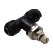 Fluidfit HSTB Flow Control Union Connector — Metric