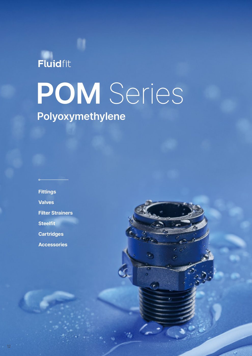 Fluidfit POM series fitting